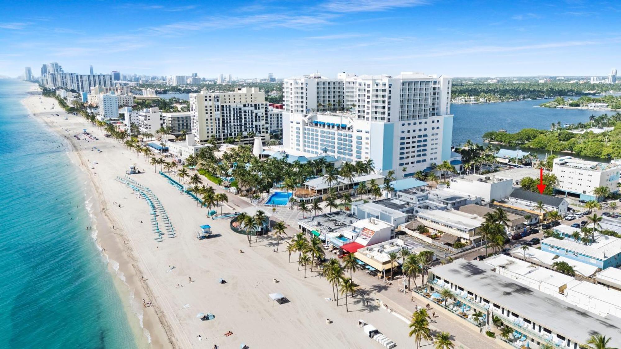 Oceanside Boutique Loft Apt Cozy Beach Unit # 7 Hollywood Esterno foto